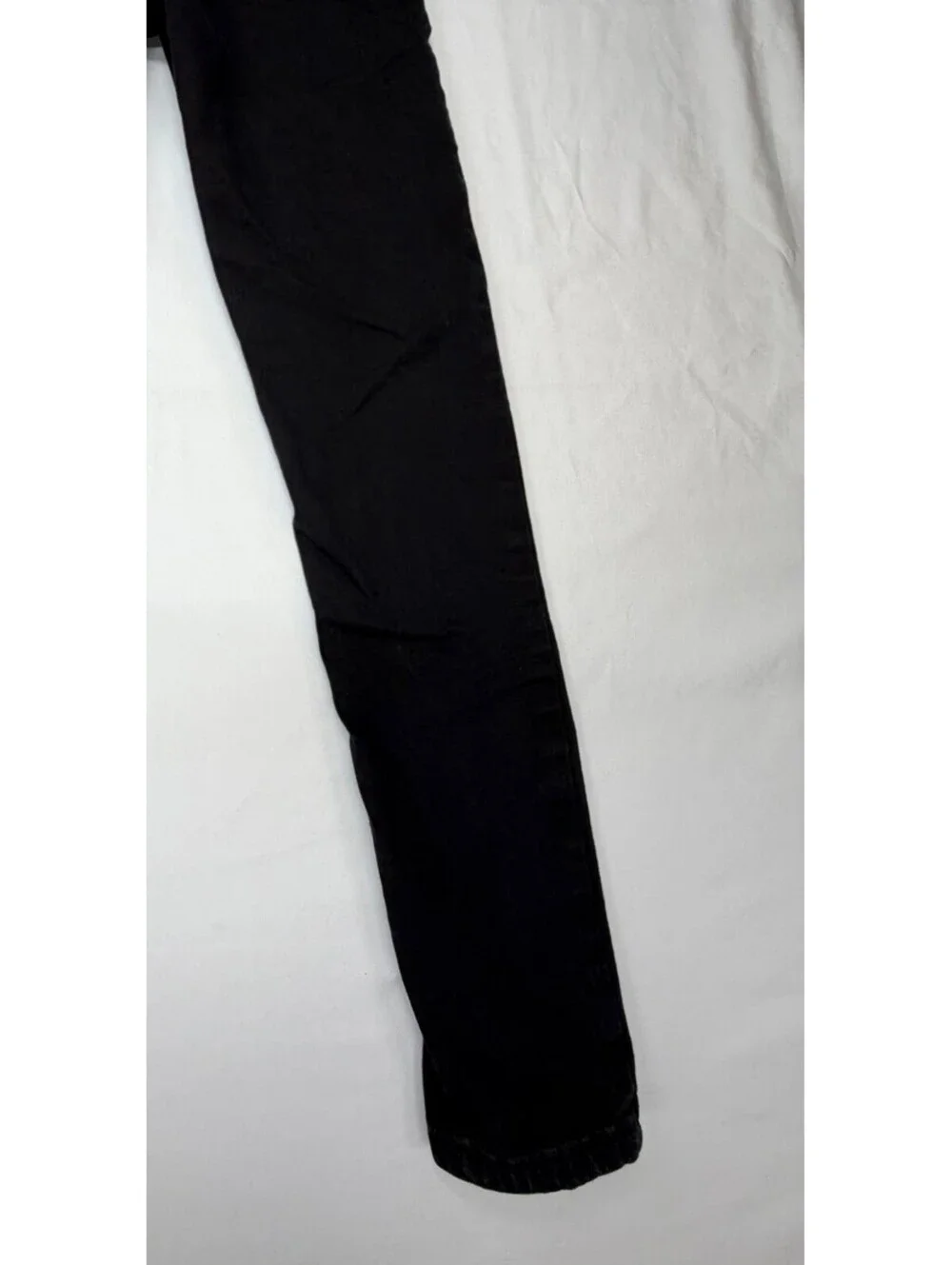 New Look Men's Skinny Jeans Slim Fit Stretch Mid-Rise Zip Fly  Size 28 Black